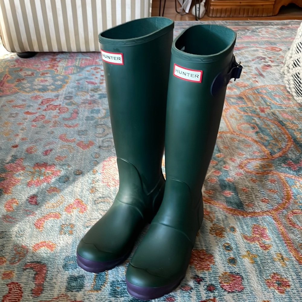 Hunter rain boots